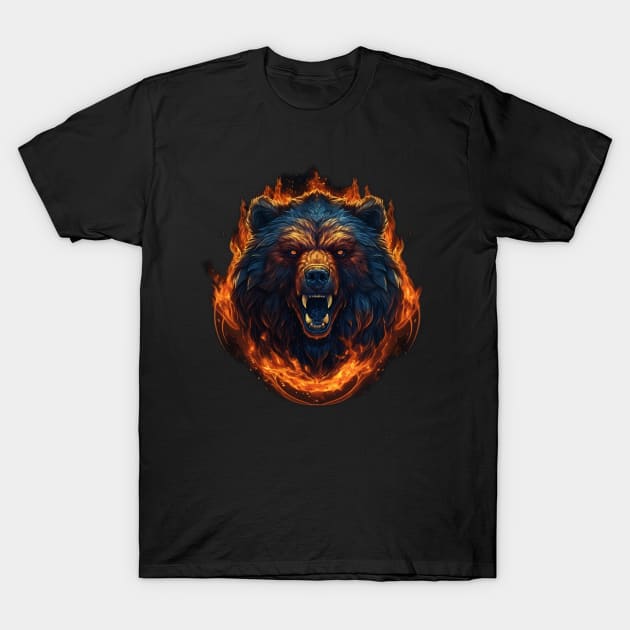 Grizzly bear T-Shirt by Maxprint